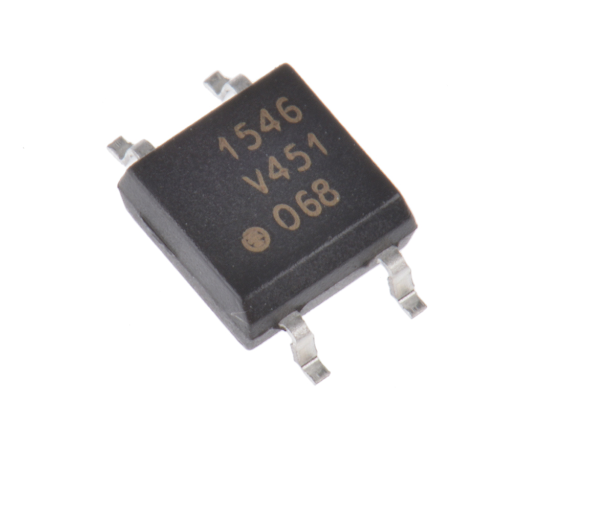 Vishay Solid State Relay, 0.12 A Load, Surface Mount, 350V ac/dc Load, 1.5 V Control