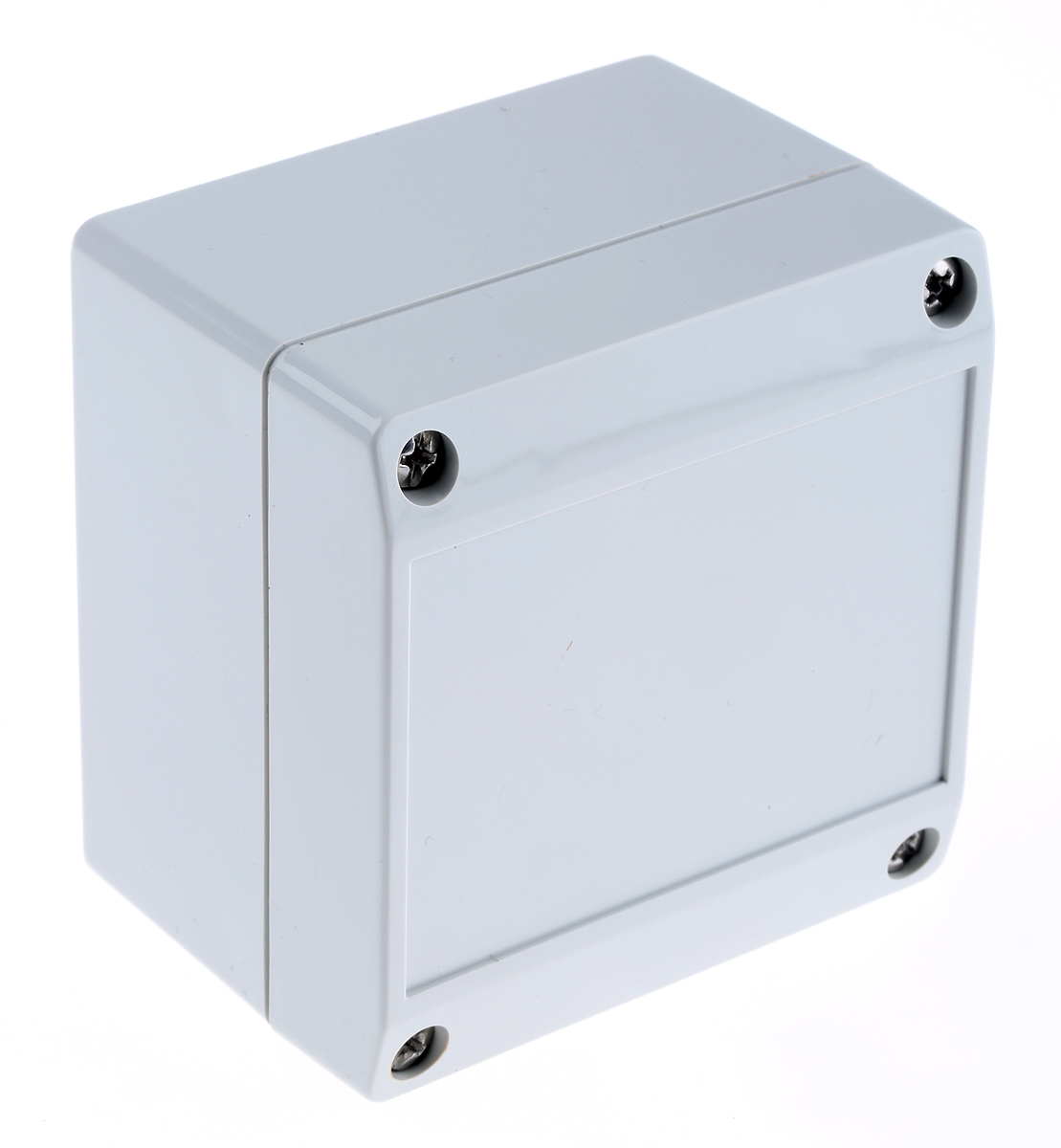 ROLEC Technobox Series Grey ABS Enclosure, IP66, Grey Lid, 83 x 81 x 60mm