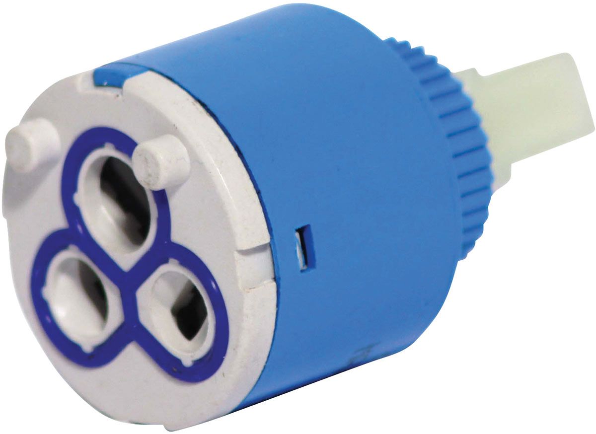 RS PRO Tap Fitting, 35 mm Ceramic Cartridge for use with Monobloc