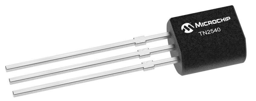 Microchip TN2540 Type N-Channel MOSFET, 175 A, 400 V Enhancement, 3-Pin TO-92 TN2540N3-G
