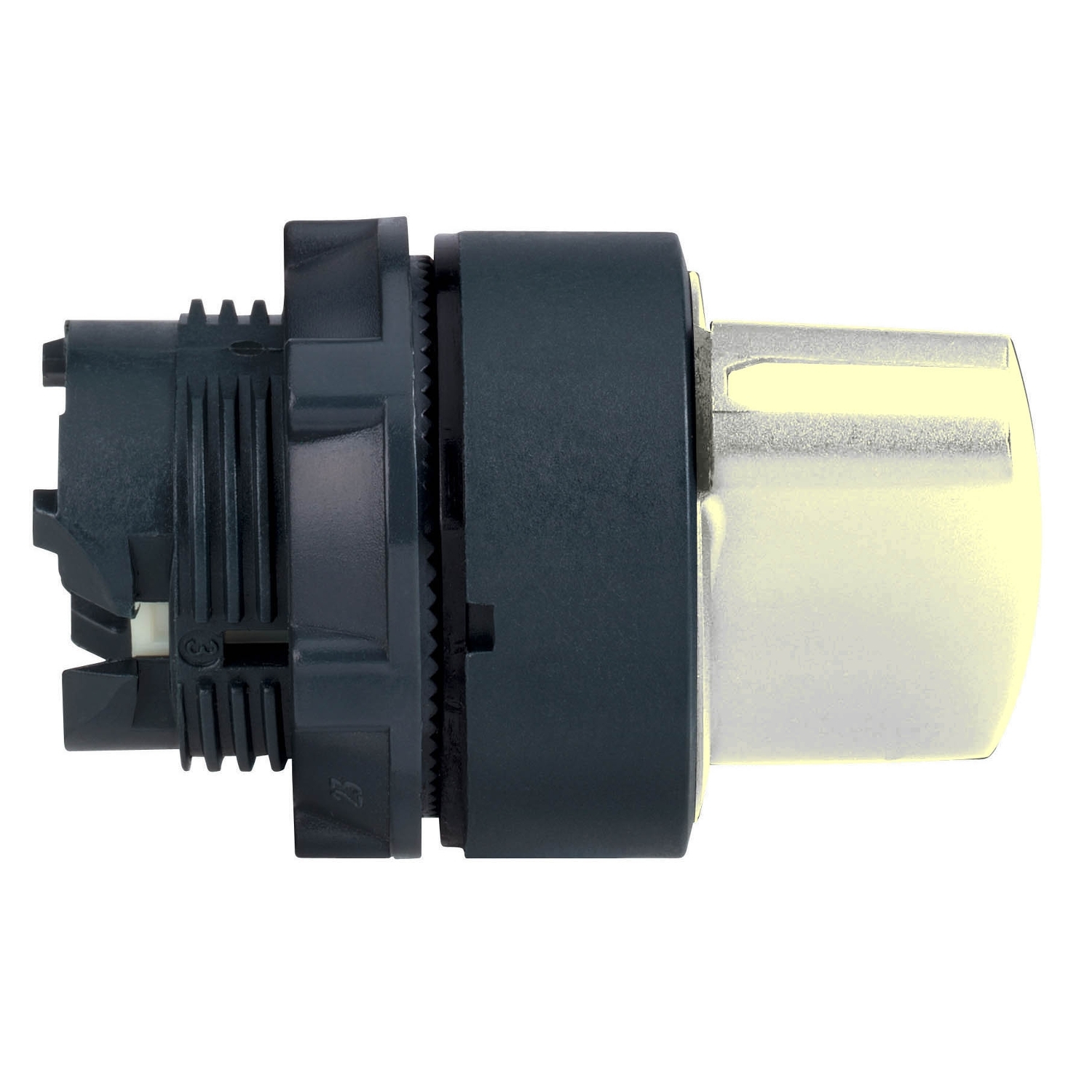 Schneider Electric Harmony Series 3 Position Selector Switch Head, 22mm Cutout, White Handle