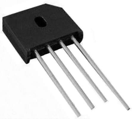 HY Electronic Corp Bridge Rectifier, 15A, 600V, 4-Pin