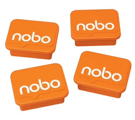 White Board Magnet, Orange