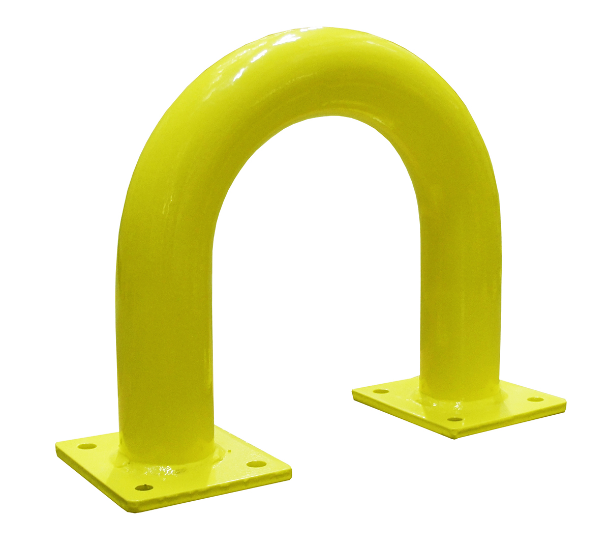 RS PRO Yellow Steel Protection Barrier
