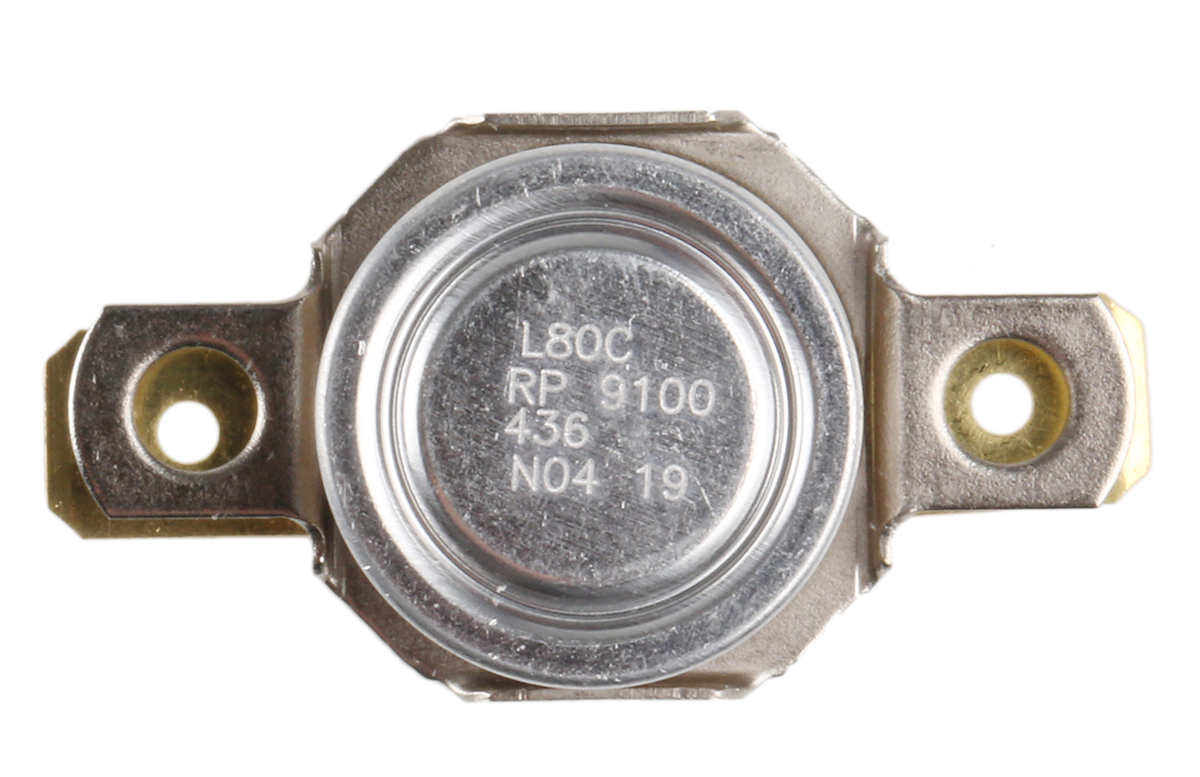 Honeywell Bi-Metallic Thermostat, Opens at +80°C, Closes at +65°C, +186°C Max, NC, Automatic Reset