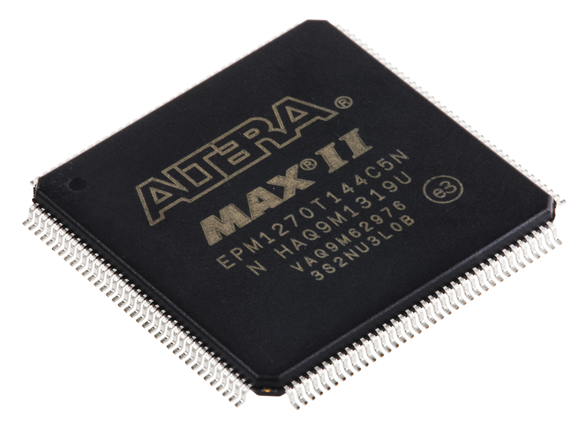 Altera EPM1270T144C5N, CPLD MAX II Flash 980 Cells, 116 I/O, 127 Labs, ISP, 144-Pin TQFP