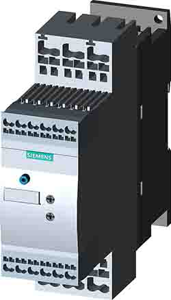Siemens SIRIUS 3RW Motor Starter, , 18.5 kW, 400 V, 3 Phase
