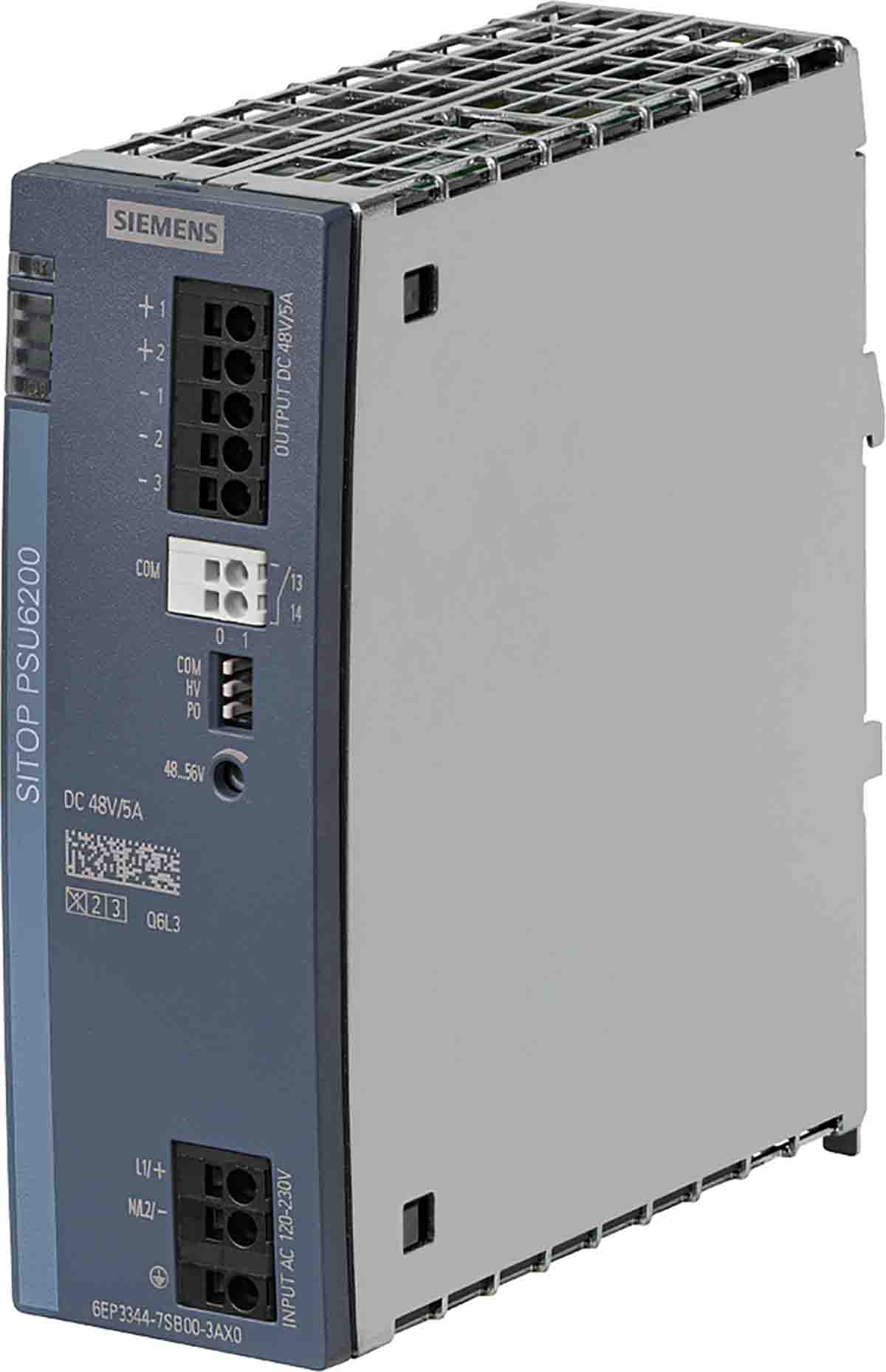 Siemens SITOP Switched Mode DIN Rail Power Supply, 120 → 230 V ac / 110 → 240V dc ac, dc Input, 48V dc dc