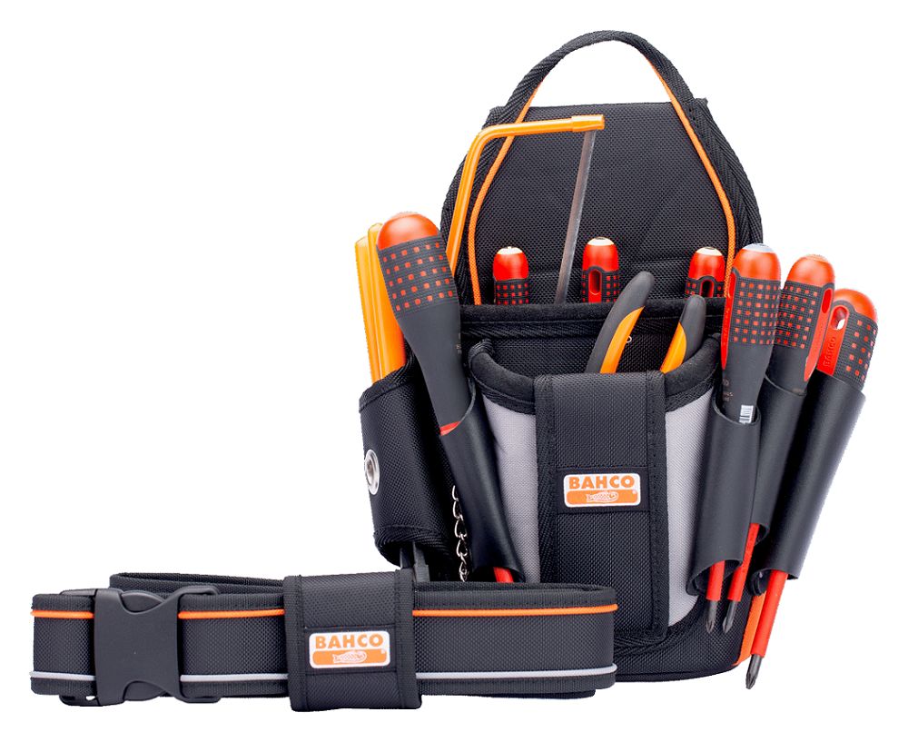 Bahco 12 Piece Chisel Set Tool Kit with Pouch, Yes