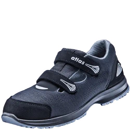 Atlas Safety Shoes GX 260 Women's Black, Grey Safety Shoes, UK 6, EU 38