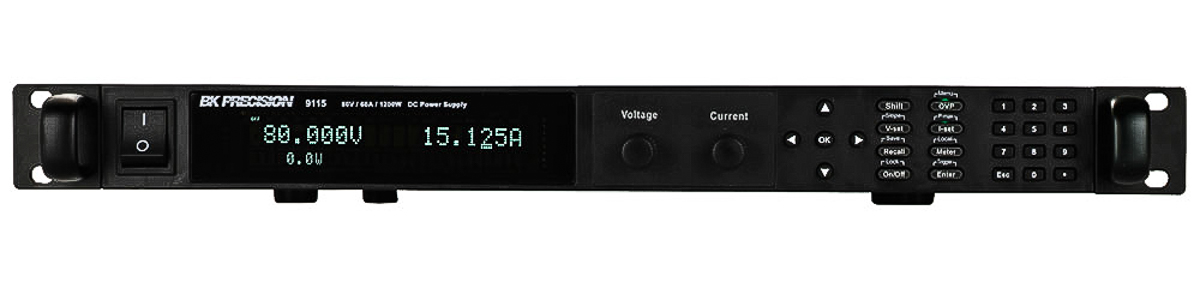 BK Precision 9115 Series Digital Bench Power Supply, 0 → 80V, 60A, 1-Output, 1.2kW