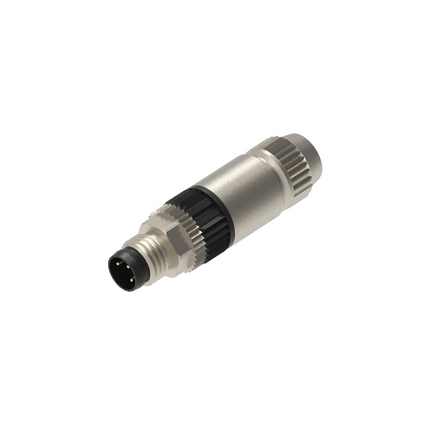 Lumberg Automation Industrial Circular Connector, 3 Contacts, Cable, M8 Connector, Plug, Male, IP65, IP67, M12 IDC