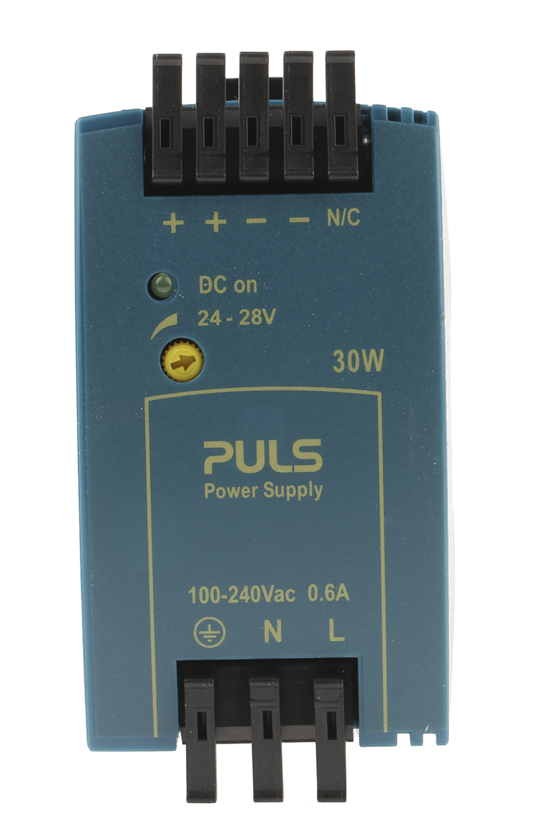 PULS MiniLine MLY Switched Mode DIN Rail Power Supply, 100 → 240V ac ac Input, 24V dc dc Output, 1.3A Output, 30W