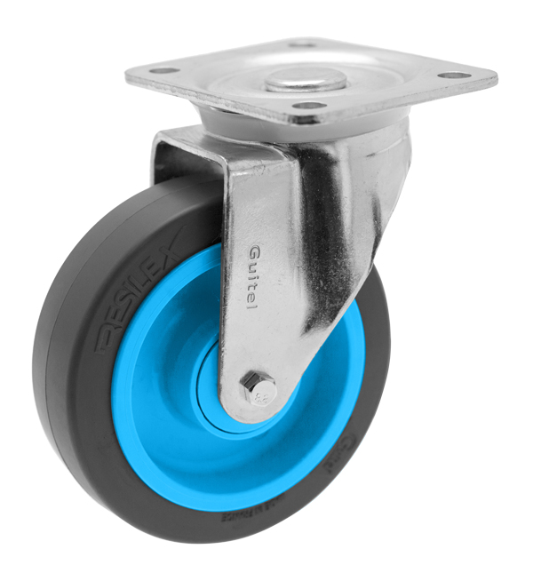 Guitel Hervieu Swivel Castor Wheel, 250kg Capacity, 125mm Wheel