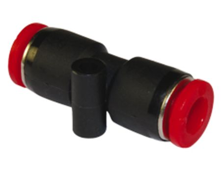 Norgren Pneufit C Series Straight Fitting, Push In 12 mm to Push In 12 mm, Tube-to-Tube Connection Style, C0020