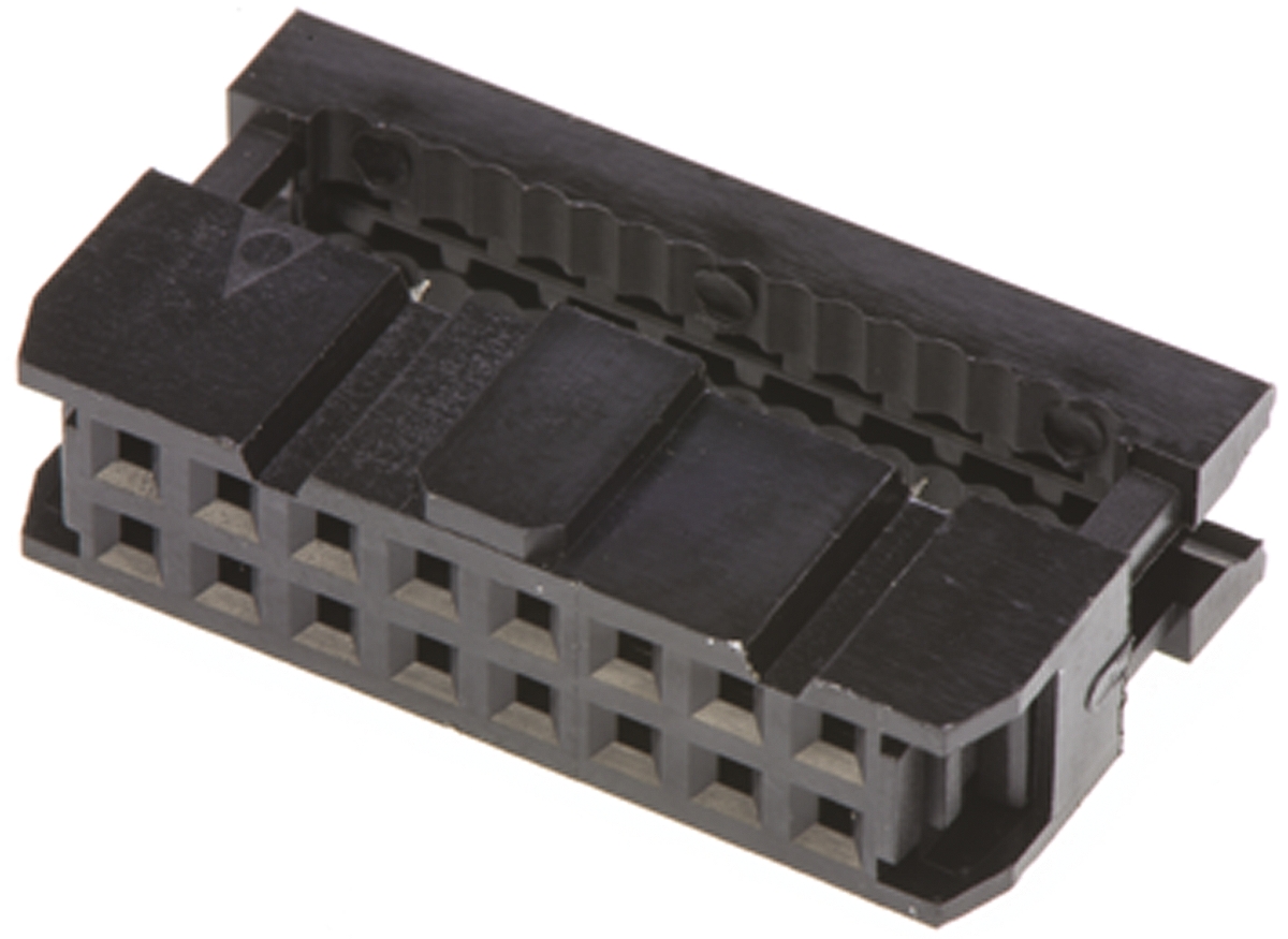 Amphenol Communications Solutions 16-Way IDC Connector Socket for Cable Mount, 2-Row
