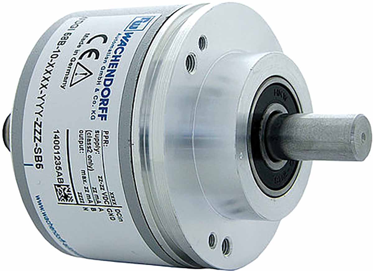 Wachendorff Incremental Incremental Encoder, 5000 ppr, RS422, TTL inverted Signal, Solid Type