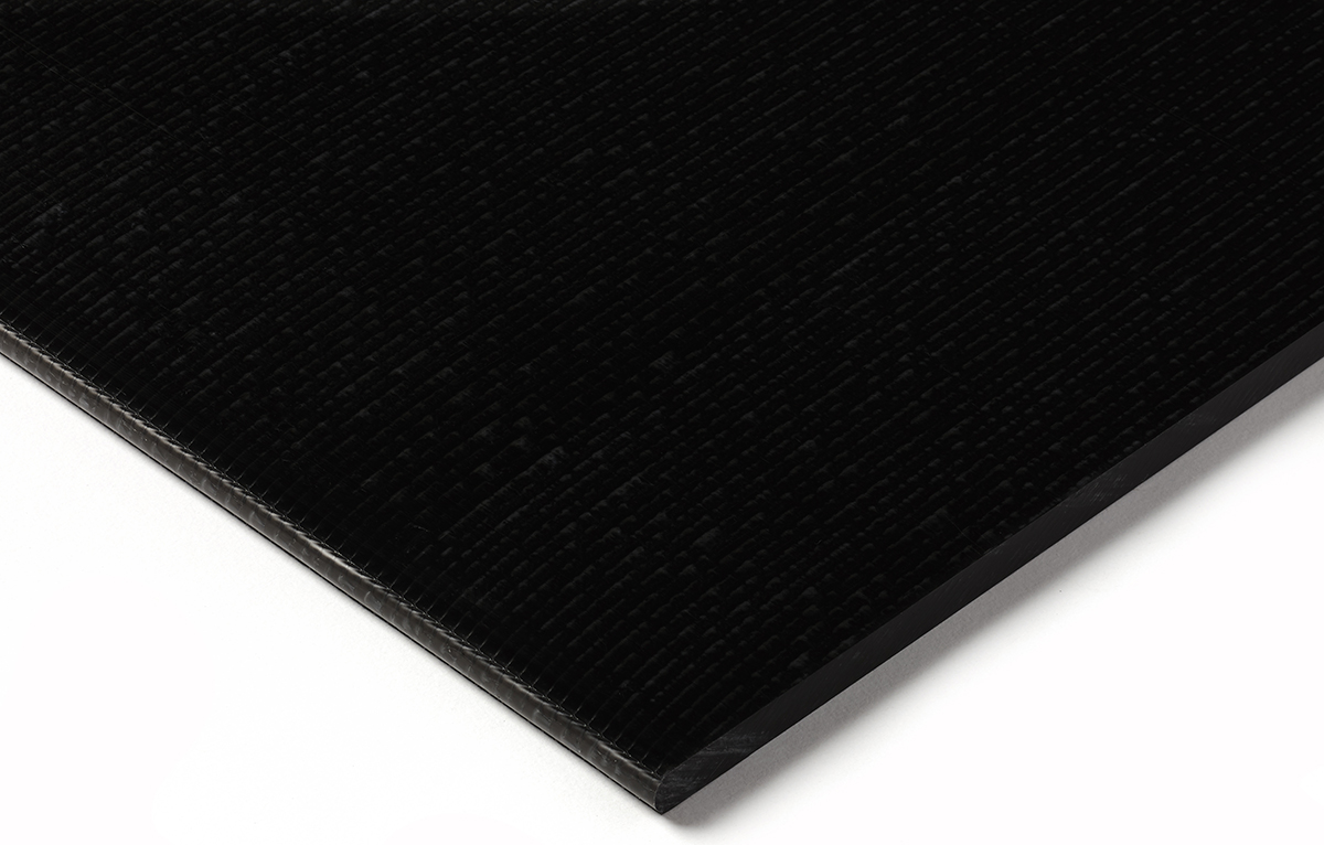 RS PRO Black Plastic Sheet, 500mm x 330mm x 40mm