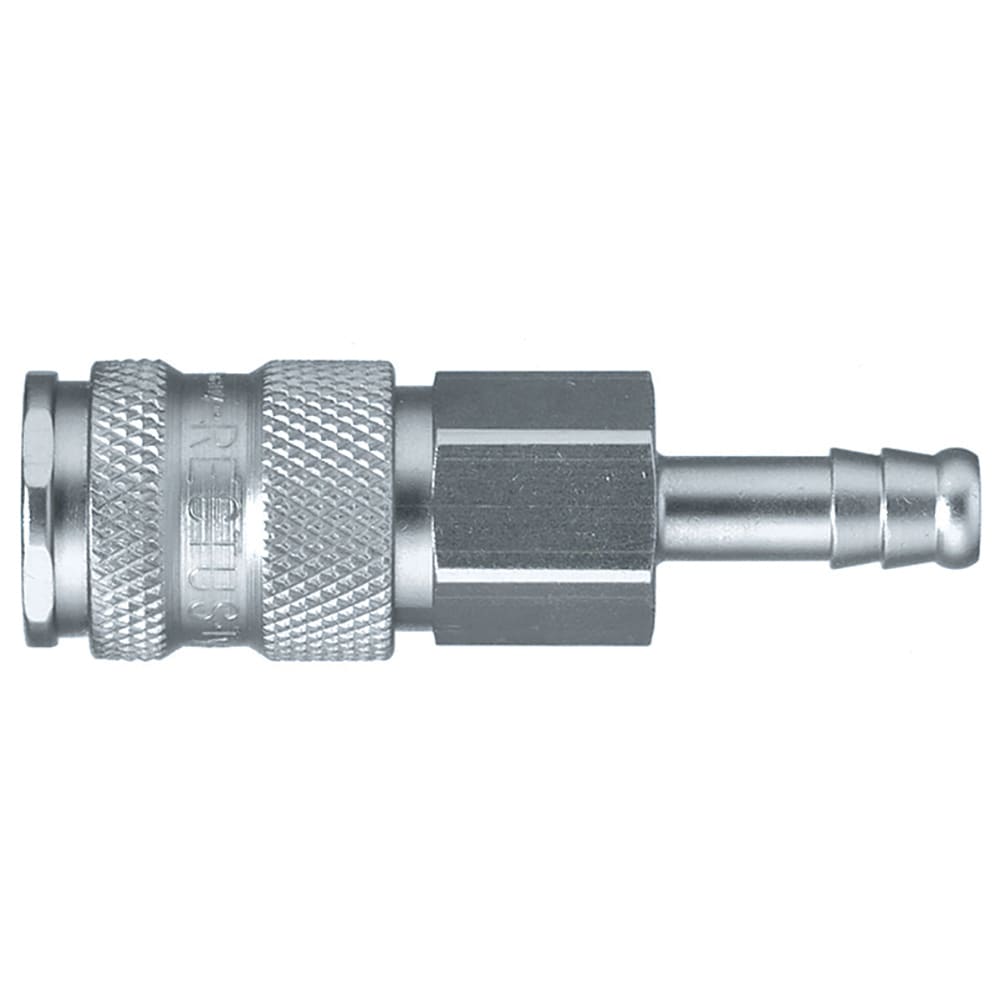 Legris Nickel Plated Brass Female, Male Pneumatic Quick Connect Coupling, 23mm Hose Barb