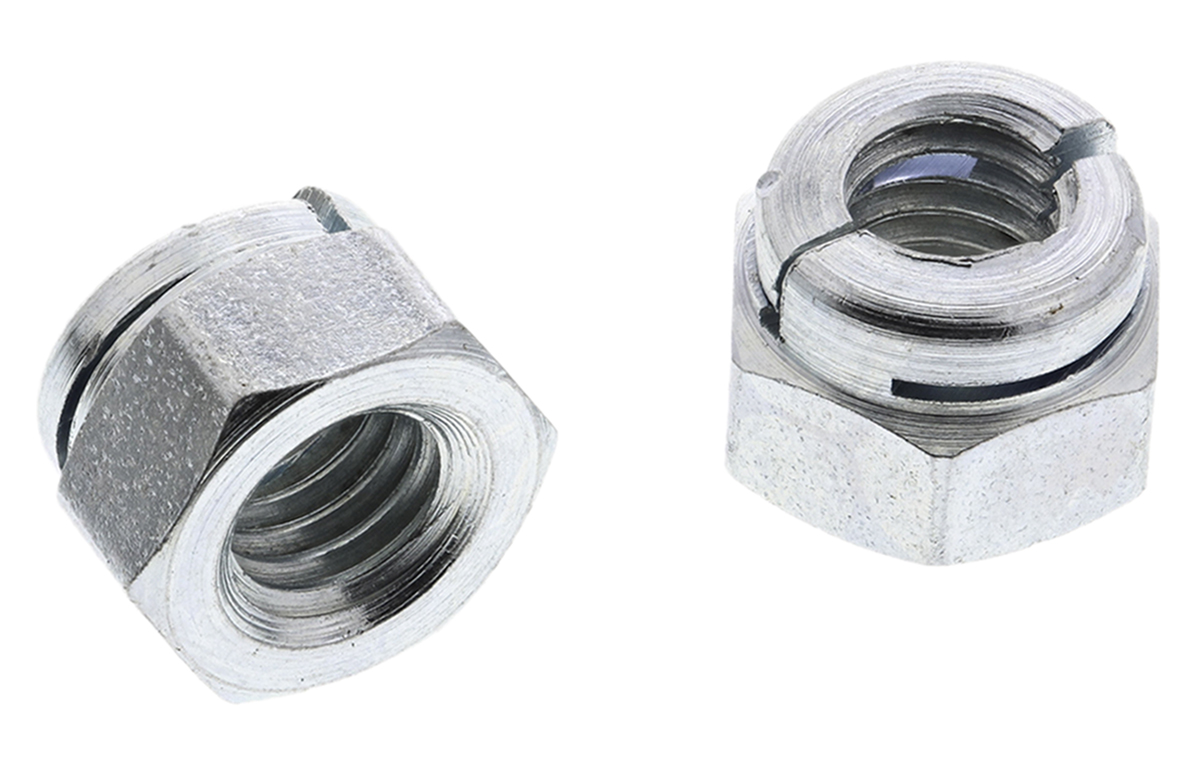 Aerotight, Bright Zinc Plated Steel Lock Nut, M5