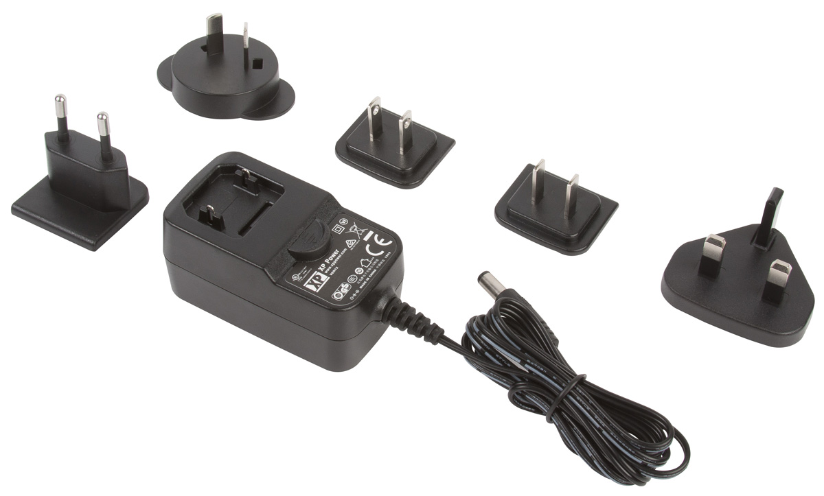 XP Power 24W Plug-In AC/DC Adapter 12V dc Output, 2A Output