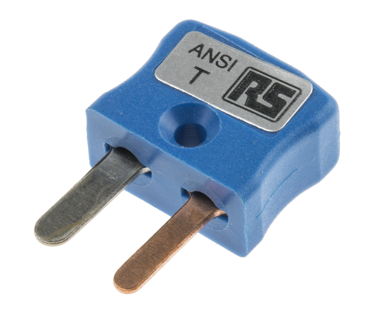 RS PRO Miniature Thermocouple Connector for Use with Type T Thermocouple, 4mm Probe, ANSI, RoHS Compliant Standard