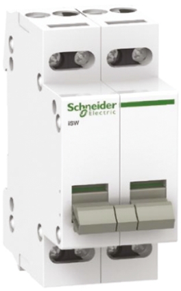 Schneider Electric 1P Pole Isolator Switch - 63A Maximum Current
