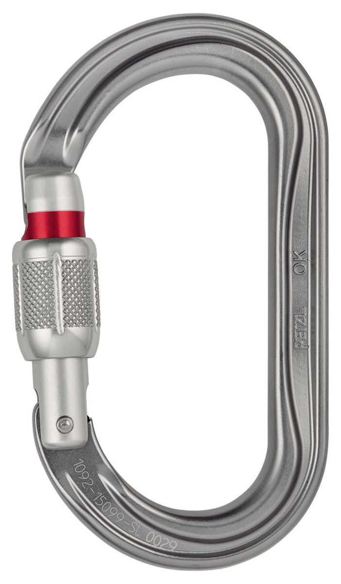 Petzl Carabiner Aluminium, Stainless Steel