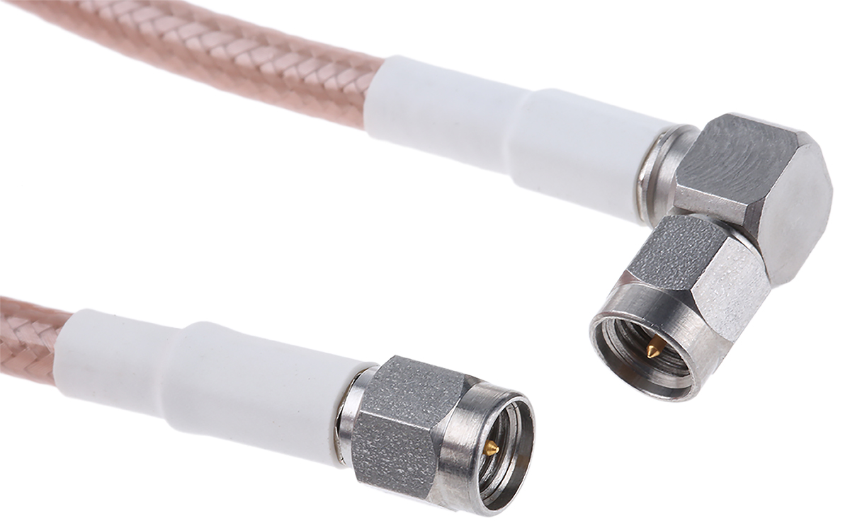 Atem 308-0315 Series, 500 mm, RG142B Coaxial, Terminated 50 Ω