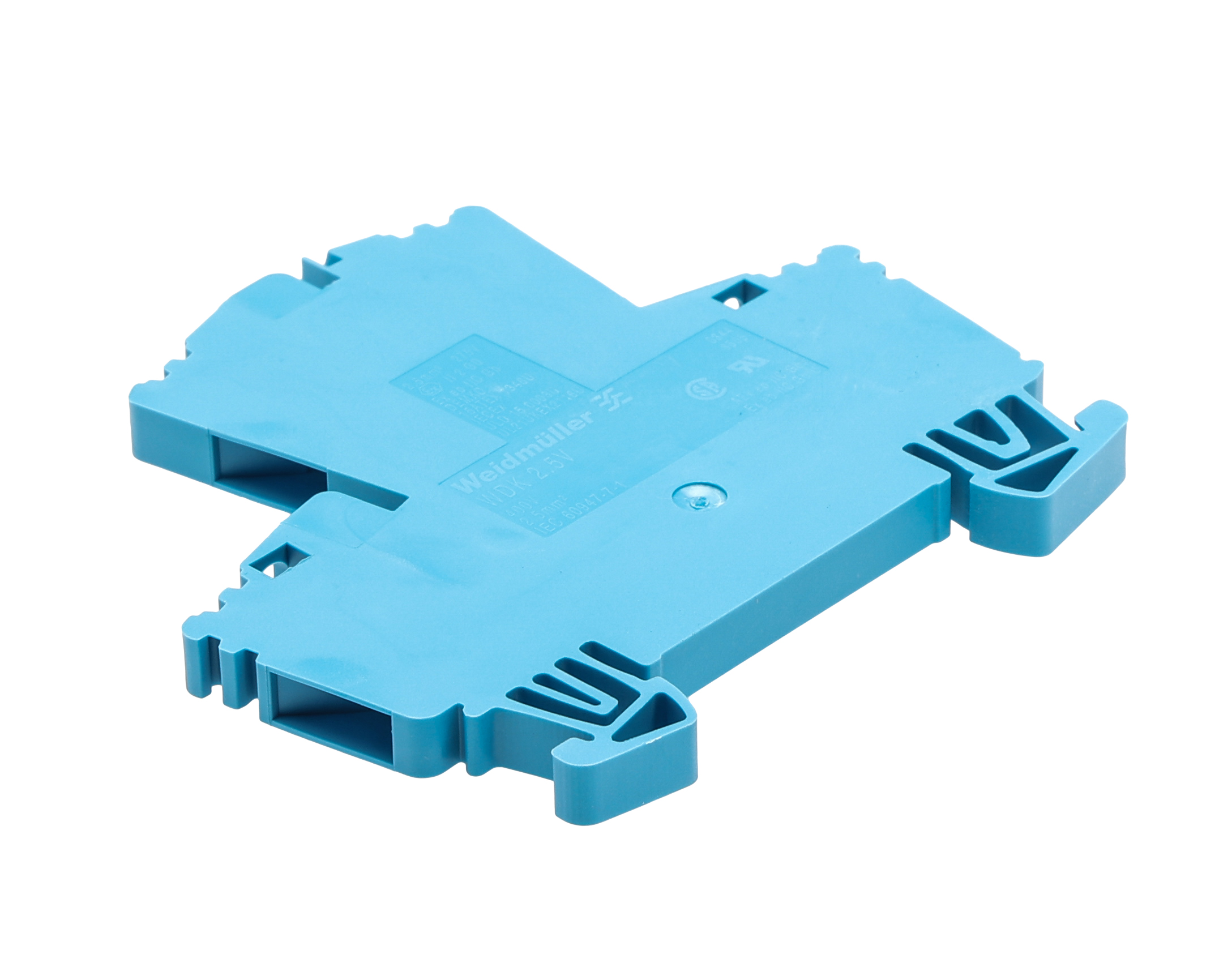 Weidmuller 1022380000 W Series Blue, 4mm², Double-Level, Screw Termination, ATEX, IECEx