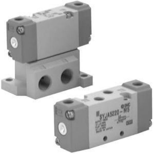 SMC 3 Port/Air Operated Valve Pneumatic Solenoid Valve - Air M5 x 0.8 SYJA500 Series