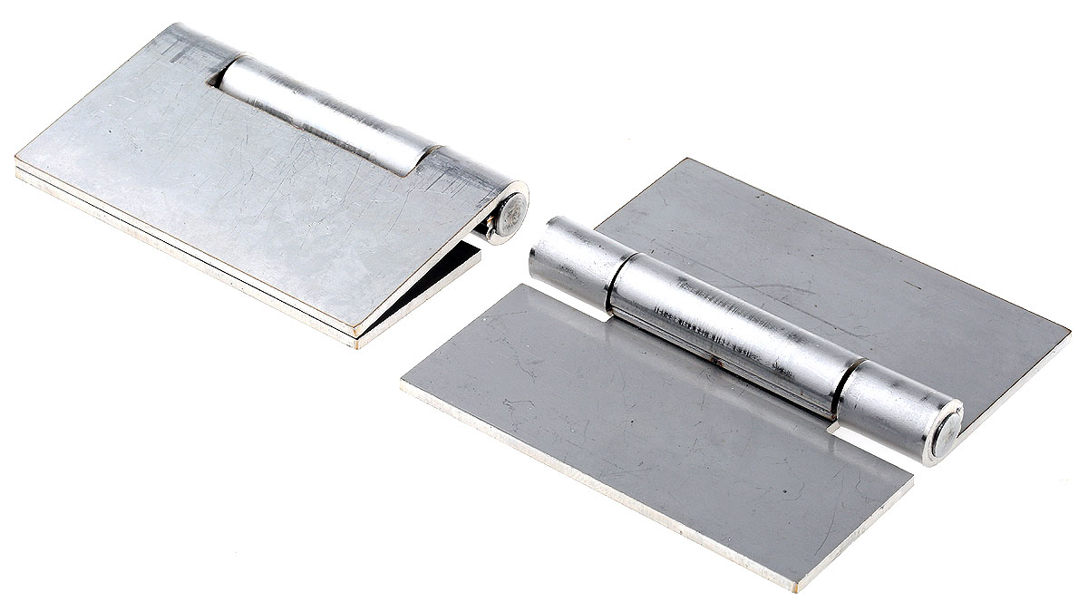 Pinet Stainless Steel Butt Hinge, 70mm x 70mm x 2mm