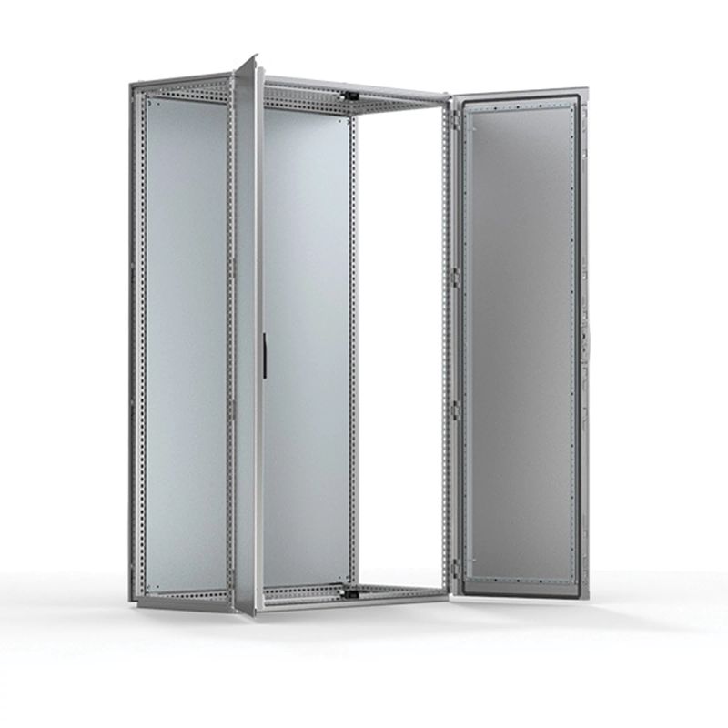 nVent HOFFMAN MCDS Series 304 Stainless Steel Double-Door-Door Floor Standing Enclosure, Double Door Door, IP55, 2000 x