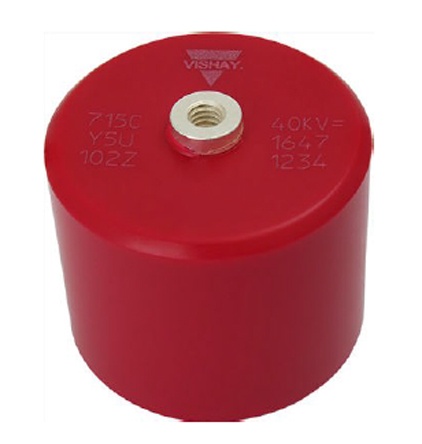 Vishay Single Layer Ceramic Capacitor (SLCC) 10nF 15kV dc -20 → +80% Y5U Dielectric, 715C, Screw Terminal +85°C