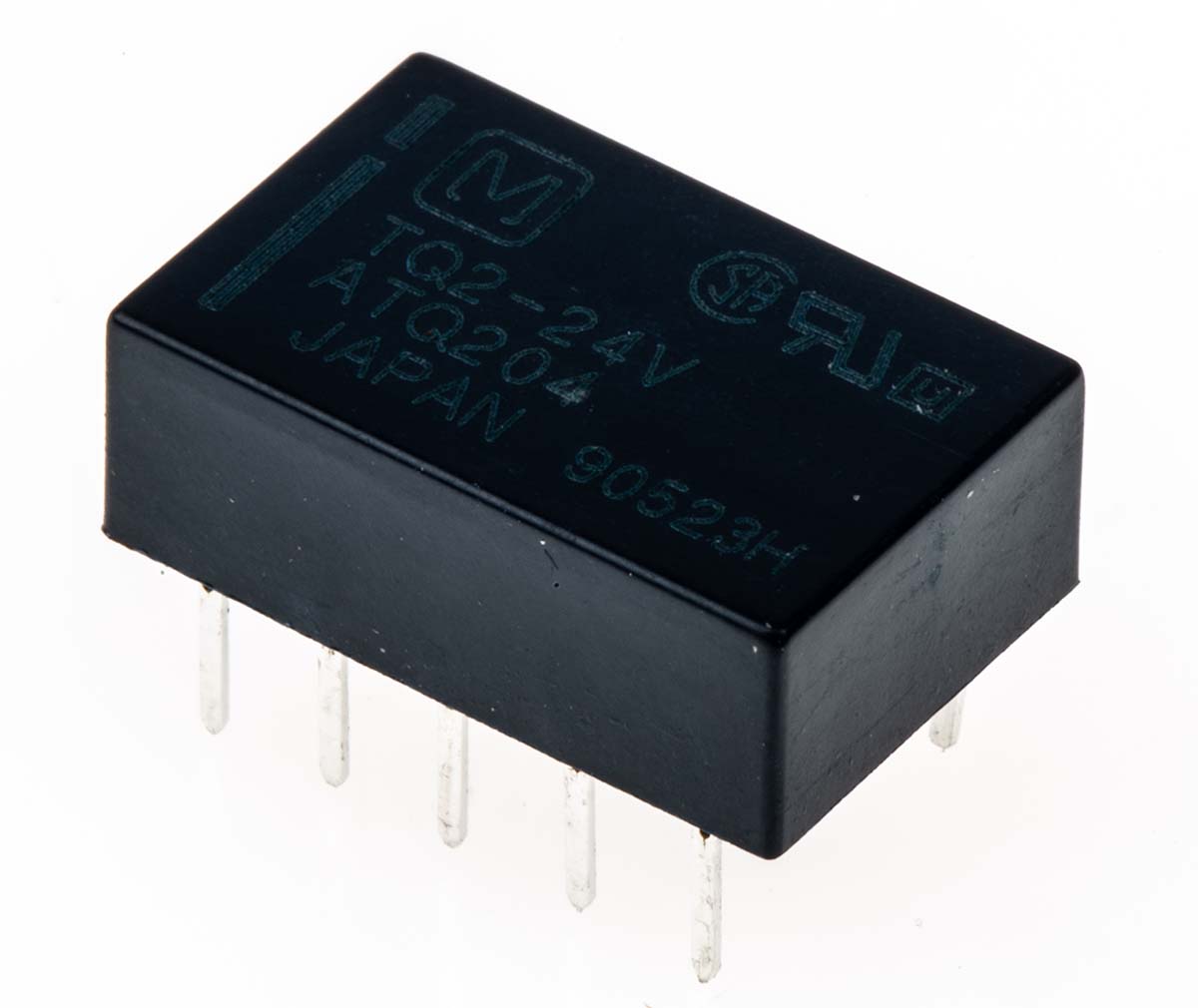 Panasonic PCB Mount Signal Relay, 24V dc Coil, DPDT