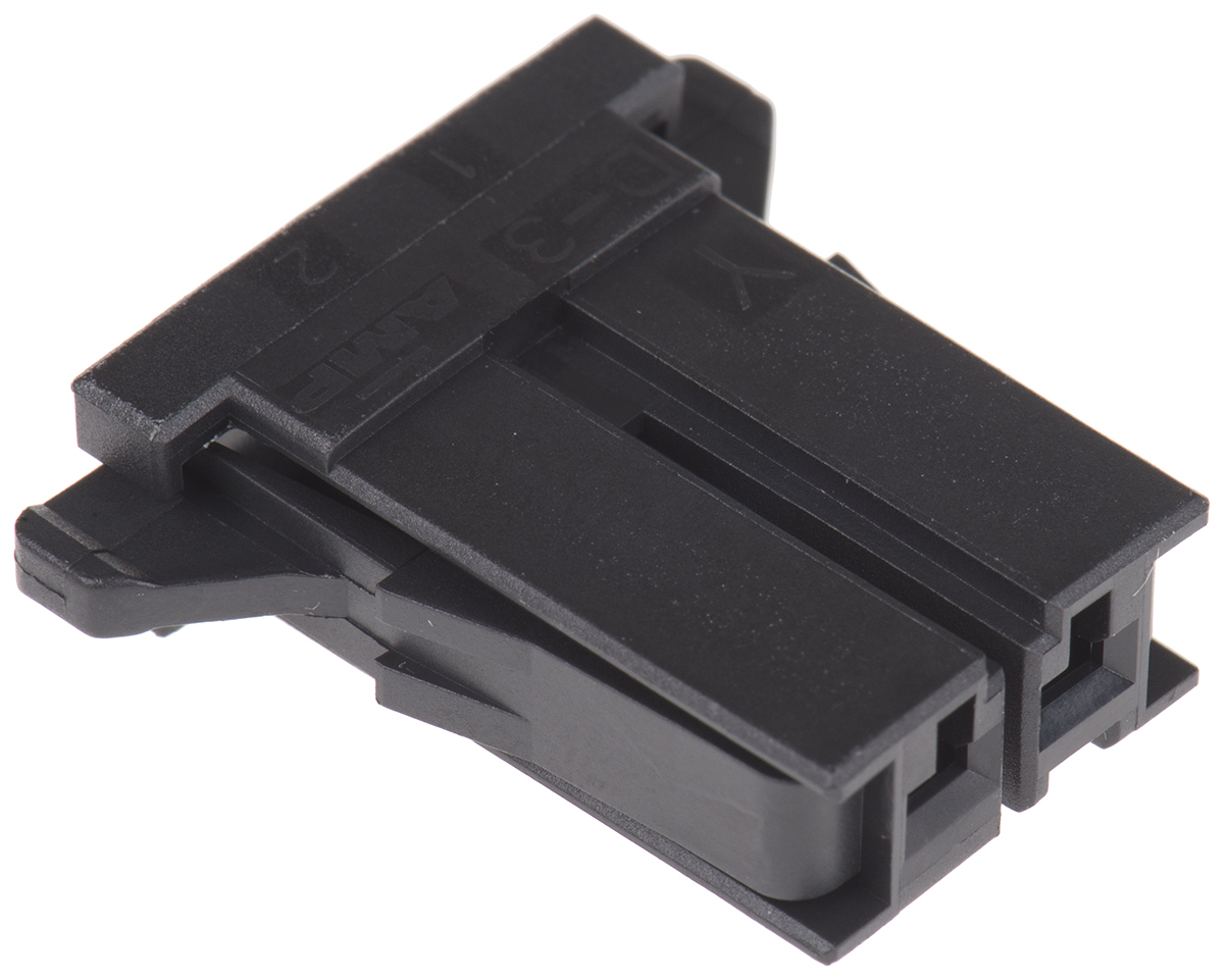 TE Connectivity, Dynamic 3000 Female Connector Housing, 5.08mm Pitch, 2 Way, 1 Row