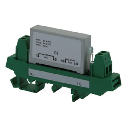 RS PRO Solid State Relay, 4 A Load, DIN Rail Mount, 60 V Load