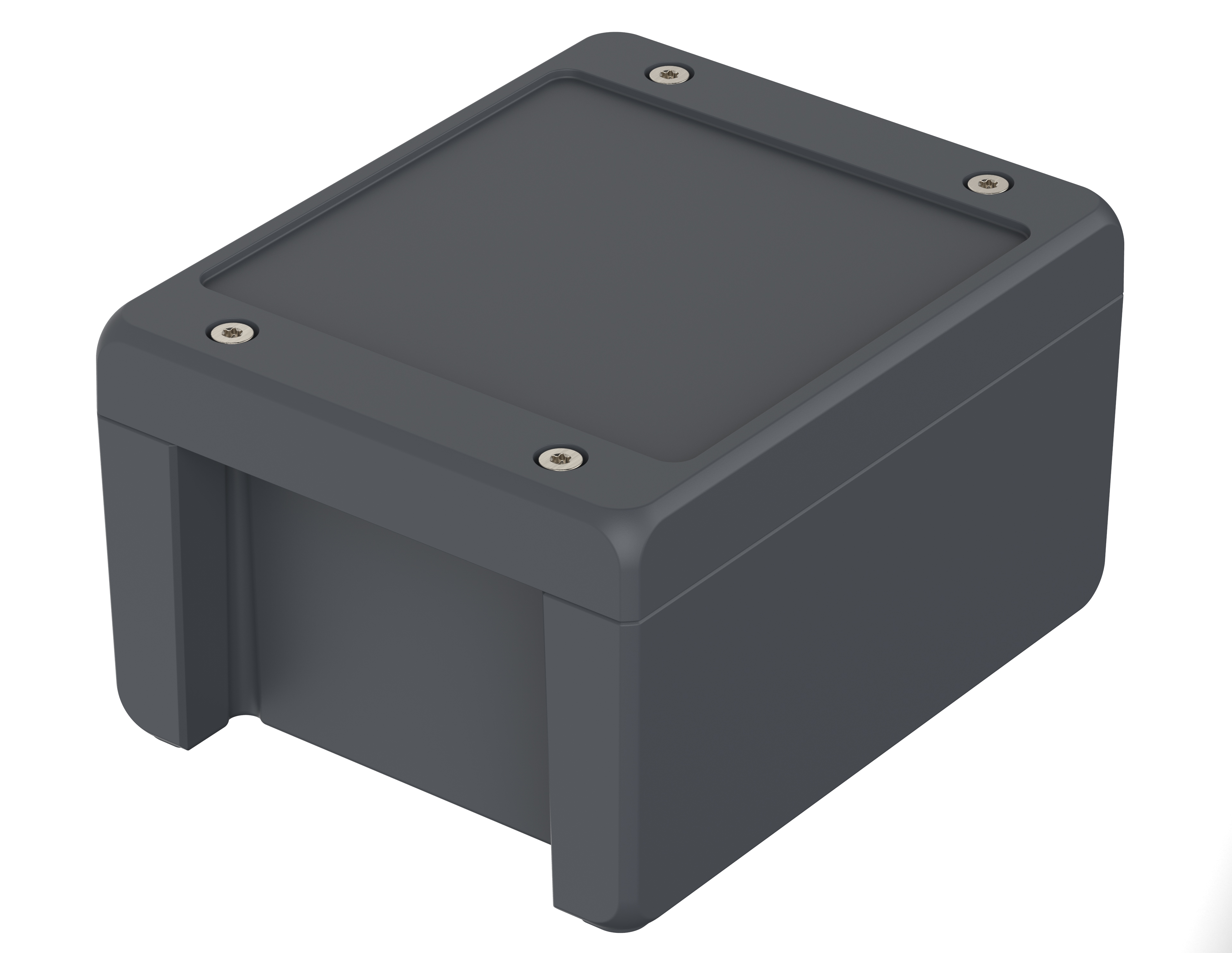 Bopla Bocube Alu Series Graphite Grey Aluminium General Purpose Enclosure, IP66, IP68, IP69, IK09, Graphite Grey Lid,