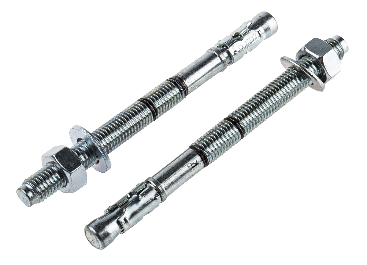 RawlPlug Steel Bolt Anchor 12mm x 150mm, 12mm Fixing Hole