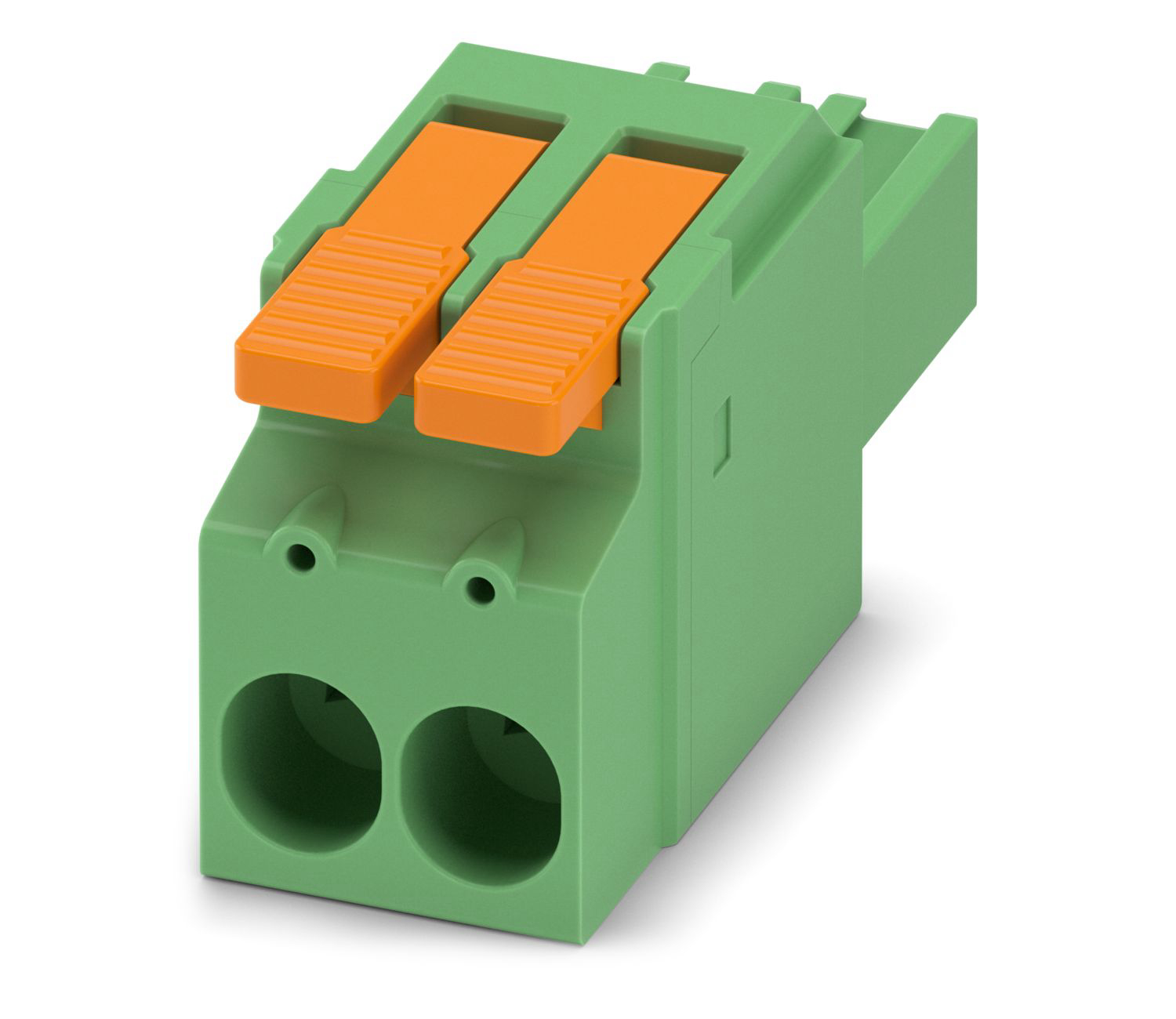 Phoenix Contact, 7.62mm Pitch, LPC 6/ 2-ST-7.62, 2 Way, , Pluggable Terminal Block, Plug, Cable Mount, Push-In