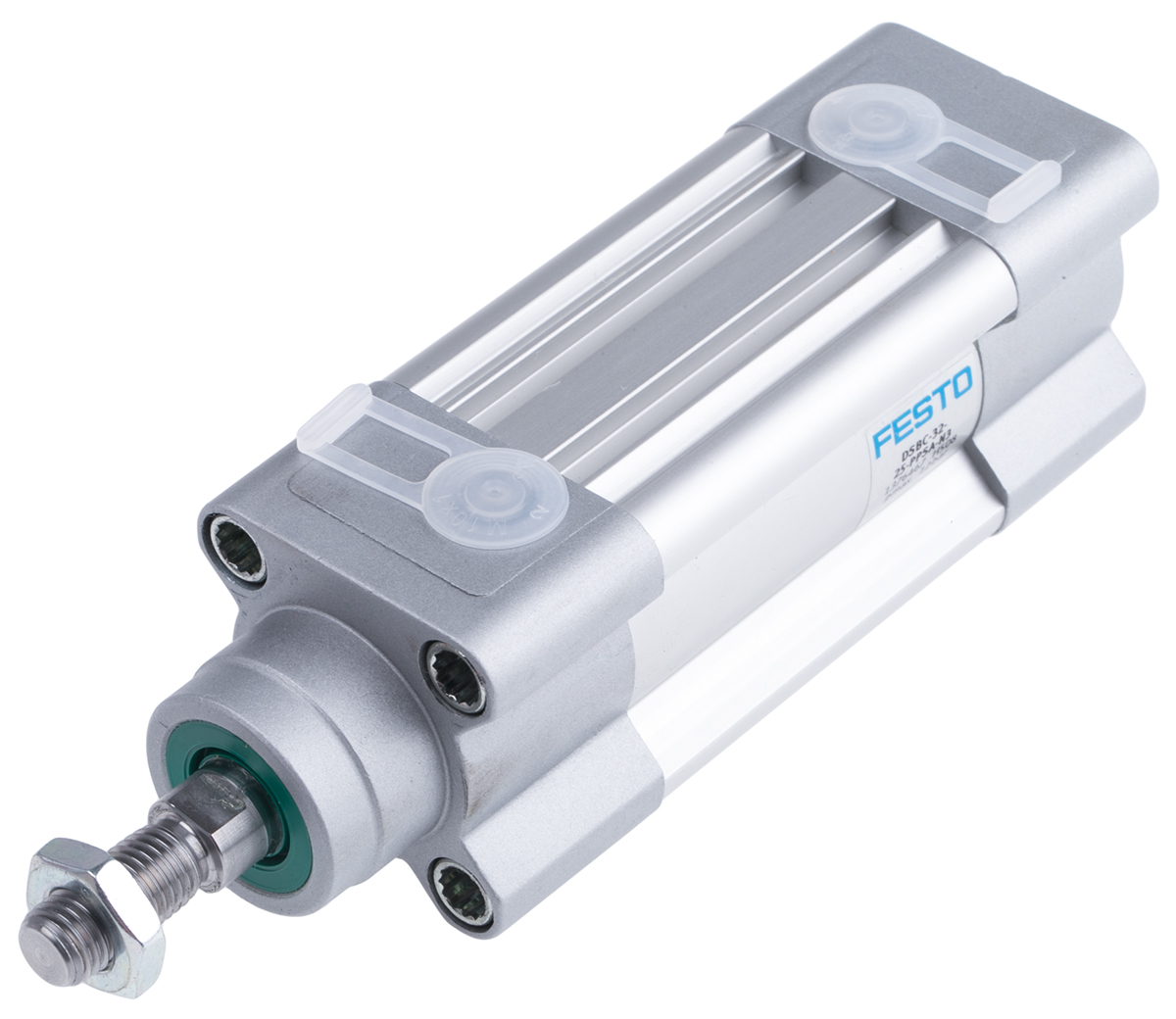 Festo Pneumatic Piston Rod Cylinder - 1376467 32 mm Bore, 25 mm DSBC Series, Double Acting Acting