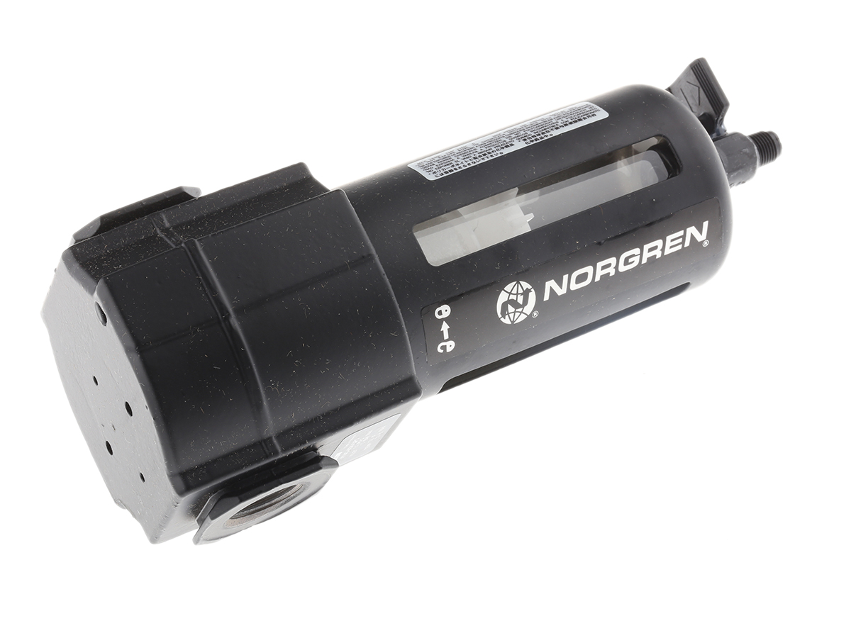 Norgren F74G series 40μm G 1/2 10 bar Pneumatic Filter with Manual drain
