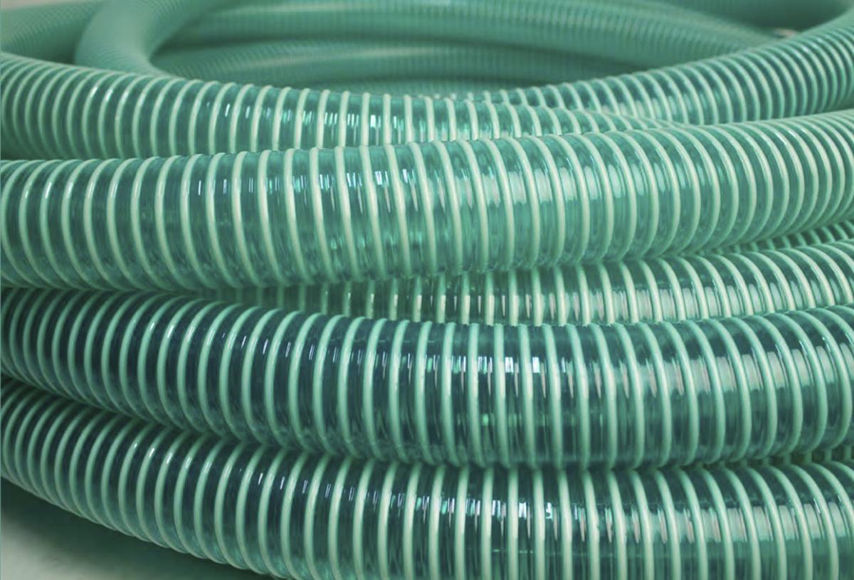 RS PRO PVC, Hose Pipe, 32mm ID, 39.2mm OD, Green, 30m