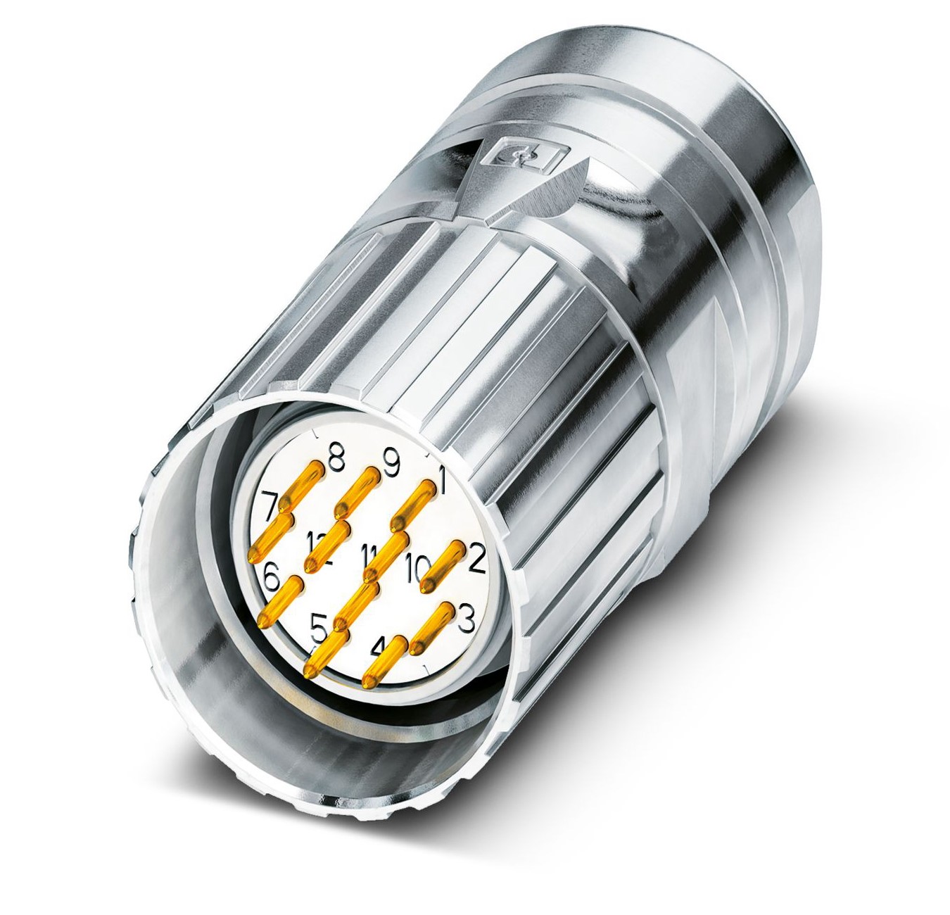 Phoenix Contact Circular Connector, 16 Contacts, Cable, M23 Connector, Socket, Male, IP67, CA Series