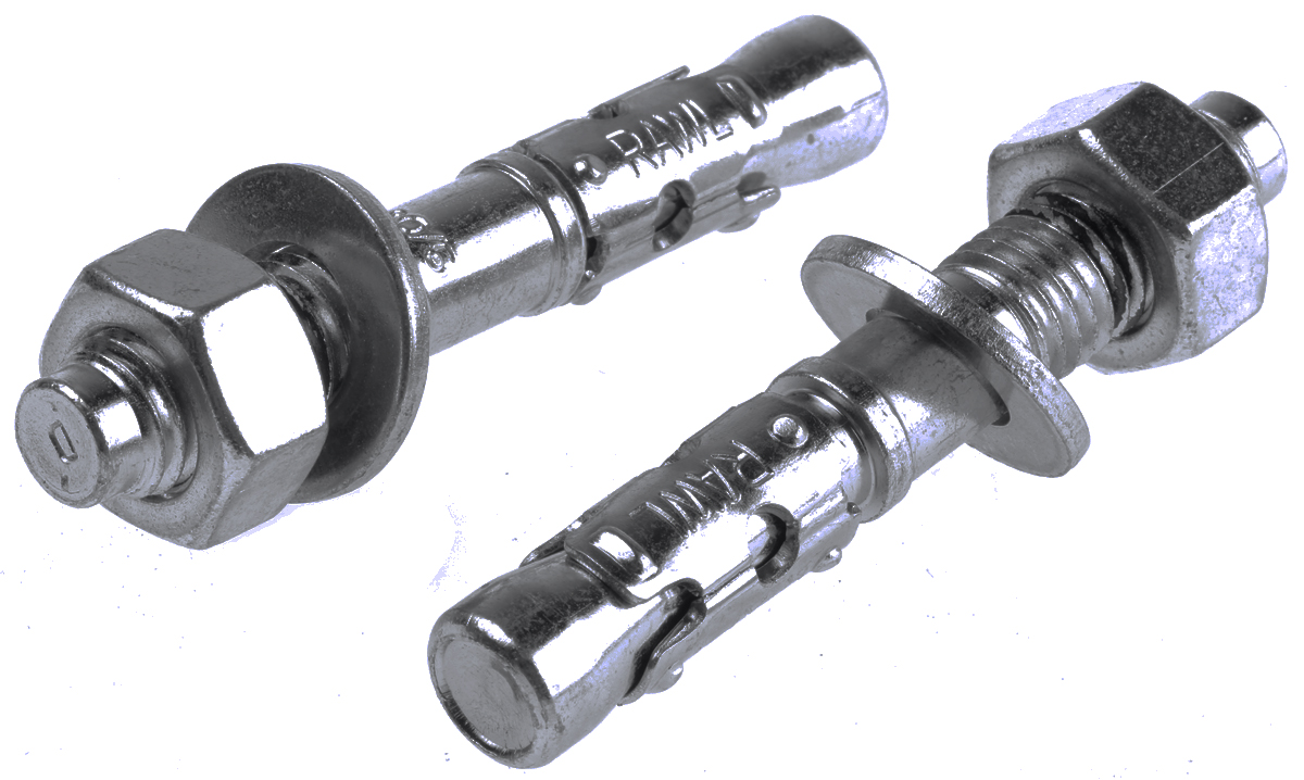 RawlPlug Steel Wall Plug 12mm x 80mm, 12mm Fixing Hole