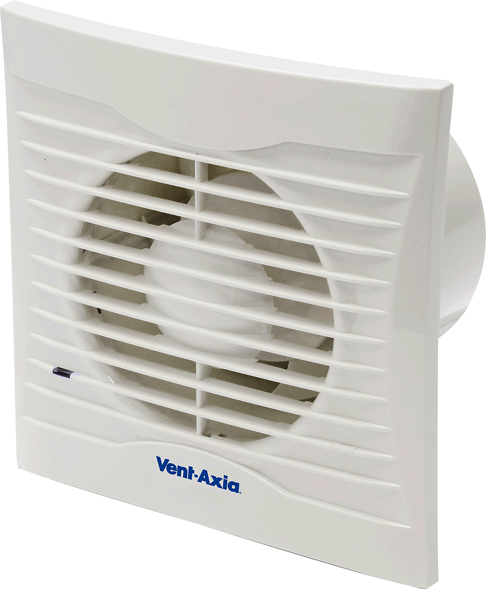 Vent-Axia Silhouette 100T Silhouette Rectangular Ceiling Mounted, Panel Mounted, Wall Mounted Extractor Fan, 75m³/h,