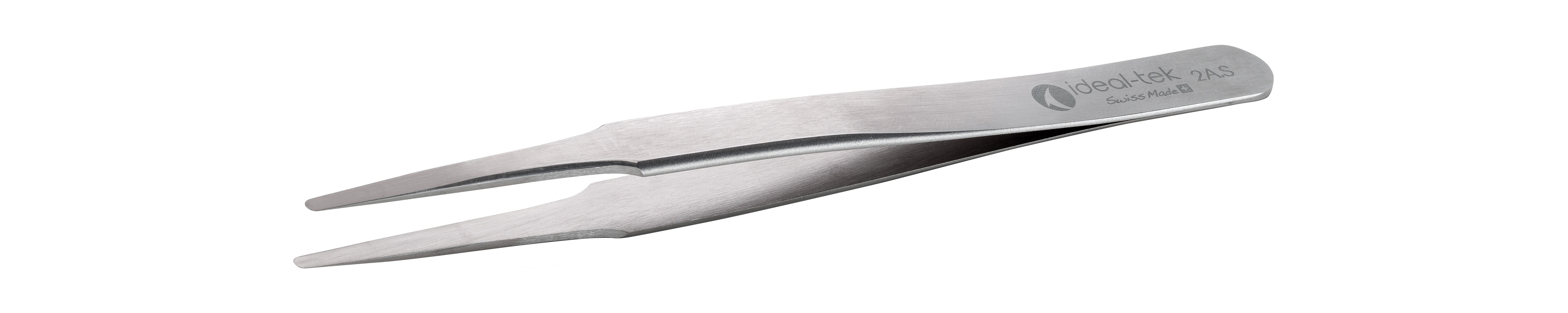 ideal-tek 120 mm, Stainless Steel, Straight, Tweezers