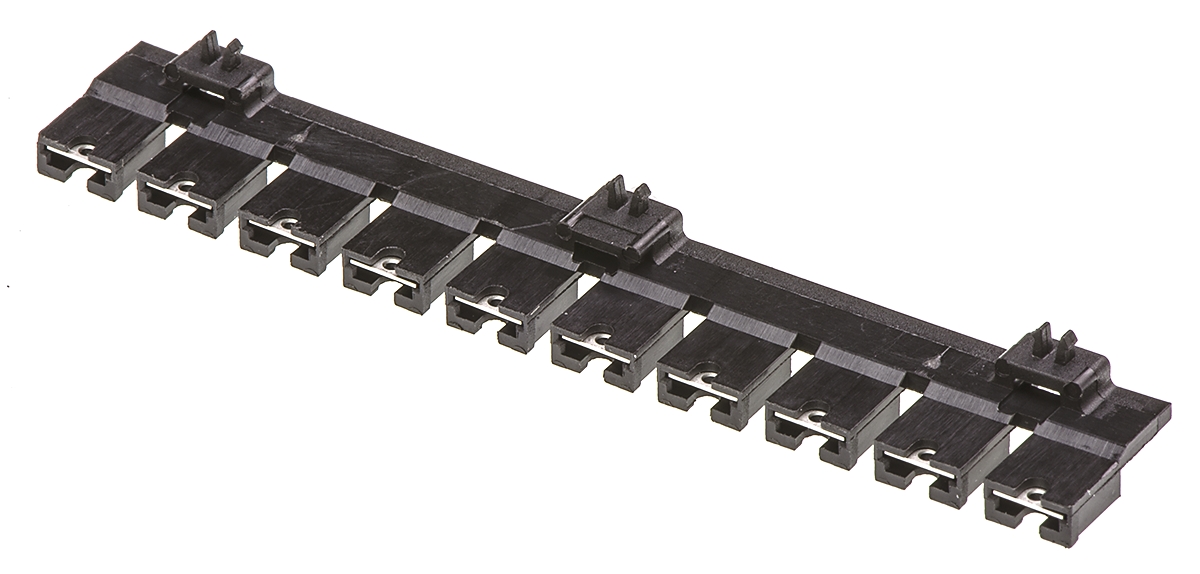 Molex, C-Grid Shunt Female Straight Black Shunt 2 Way 1 Row 2.54mm Pitch