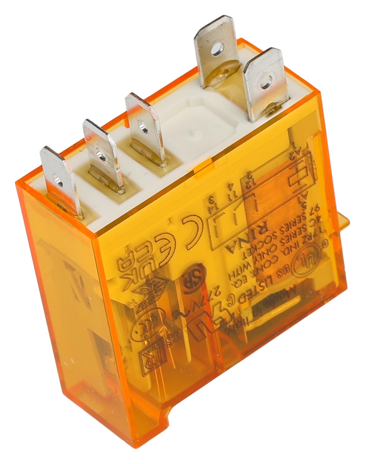 Finder Plug In Power Relay, 240V ac Coil, 16A Switching Current, SPDT