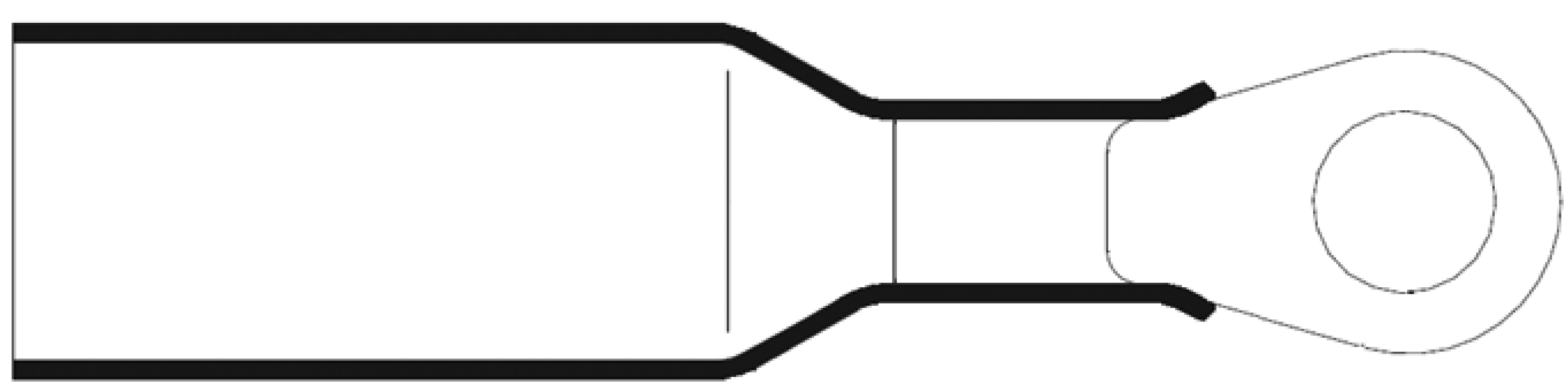 TE Connectivity, DuraSeal Insulated Ring Terminal, M10 Stud Size, 0.5mm² to 1mm² Wire Size, Red